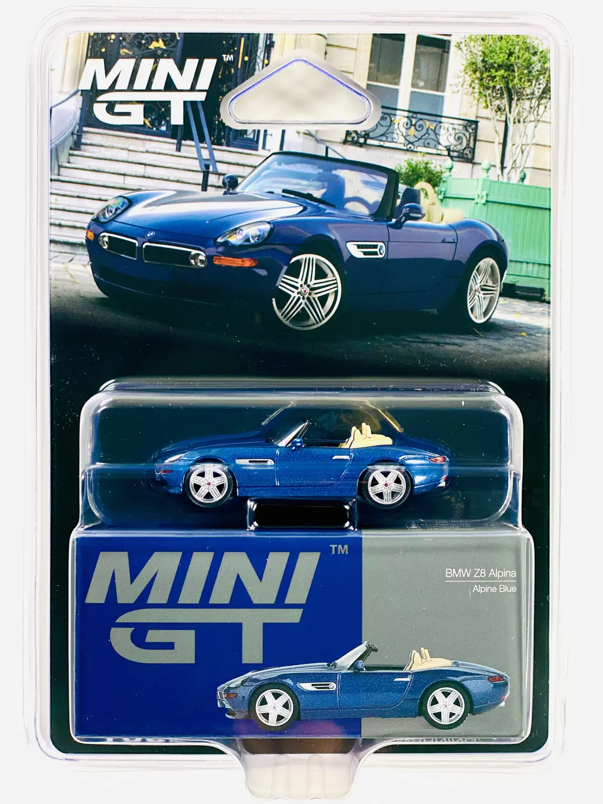Mini Gt Mijo Exclusive Bmw Z8 Alpina Alpine Blue #1082 1