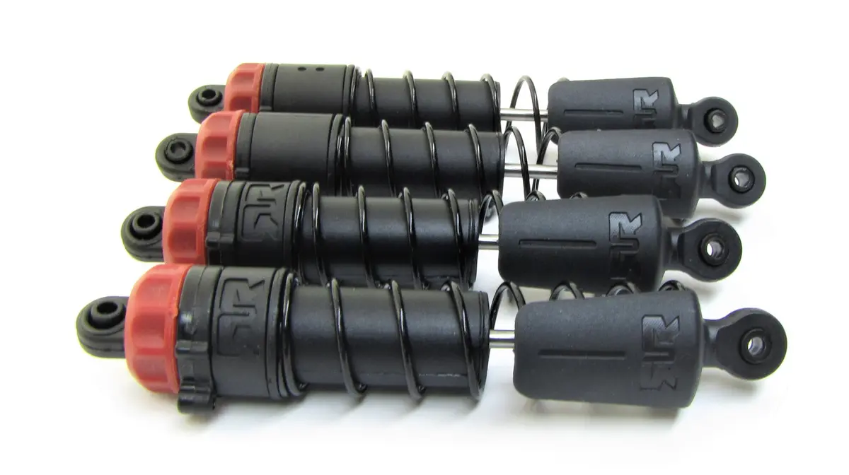 Arrma Typhon 4X4 223S - Front/Rear Shocks (Dampers & Springs Ara4306v4 2