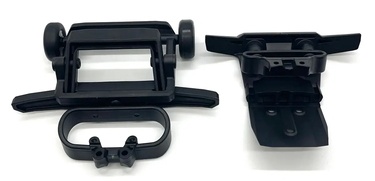 Rustler Ultimate - Bumpers & Wheelie Bar Front & Rear Mount Traxxas 67097-4 2