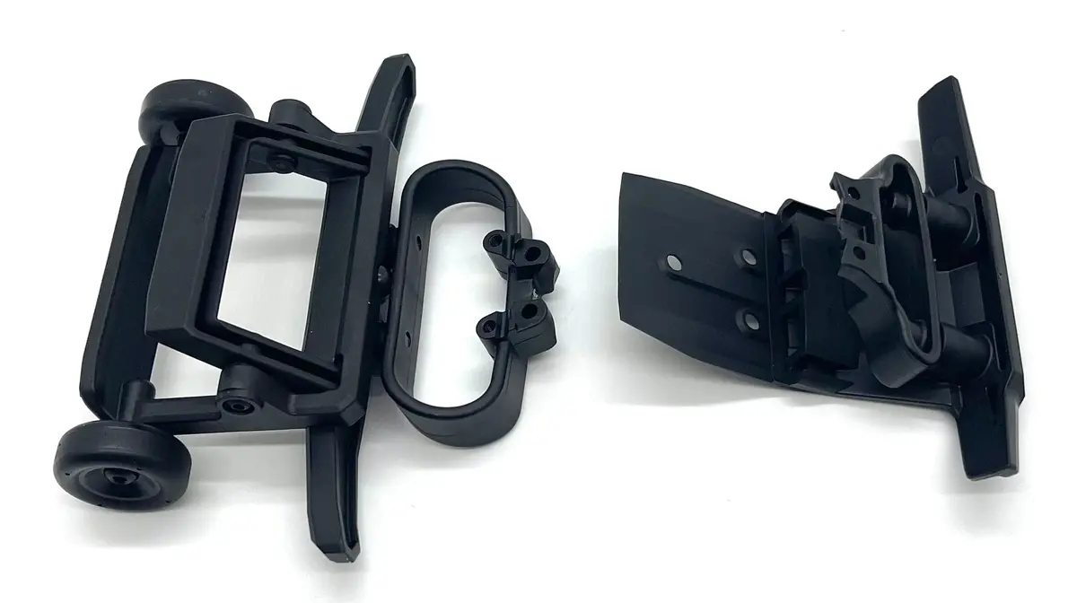 Rustler Ultimate - Bumpers & Wheelie Bar Front & Rear Mount Traxxas 67097-4 1