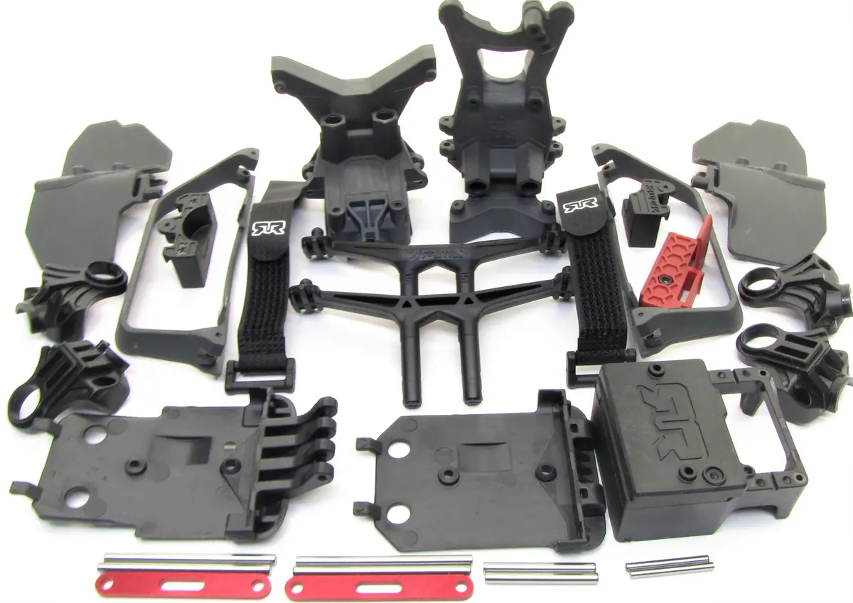 Arrma Senton 4X4 3S Blx - Side Guards, Towers Mounts Bulkhead Ara4303v3 1