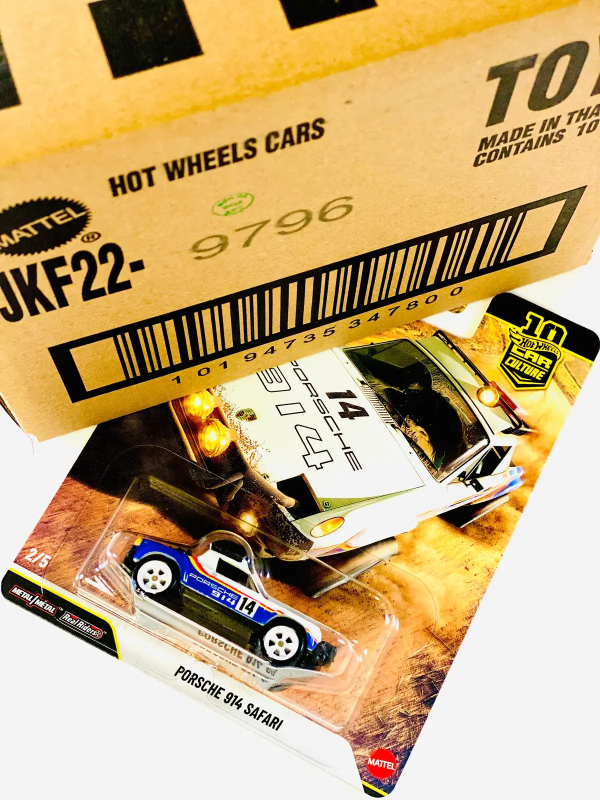 Hot Wheels 2026 Car Culture Porsche 914 Safari Factory Sealed Solid Pack (10 Cars) 1