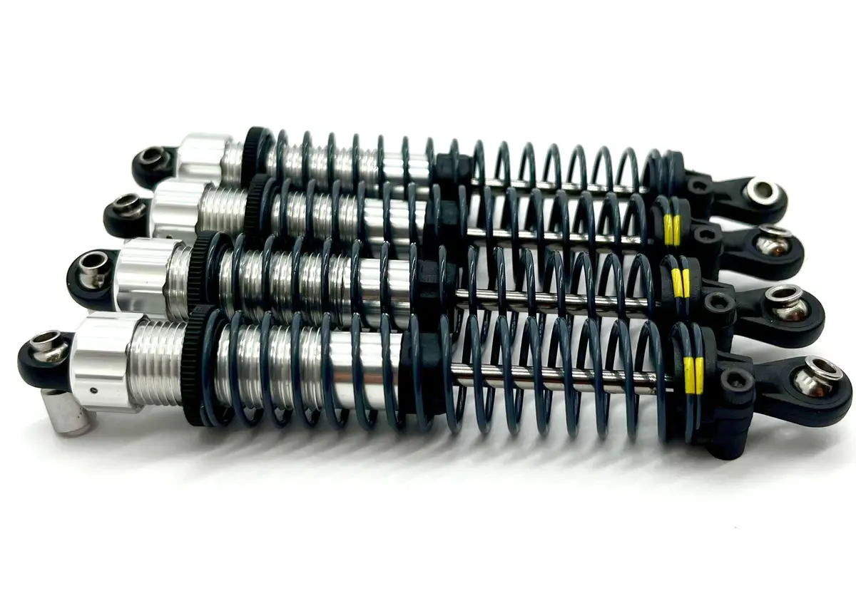 Axial Scx-10 Iii Cj-7 Shocks (Set Of 4) Dampers, Alum Body Axi03008 1