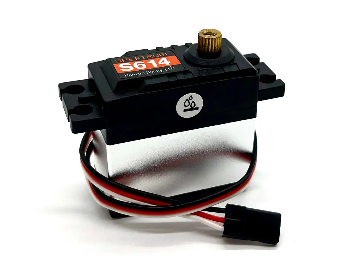 Axial Scx-10 Iii Cj-7 Servo, Steering, S614 Micro Analog  Spektrum Axi03008 1