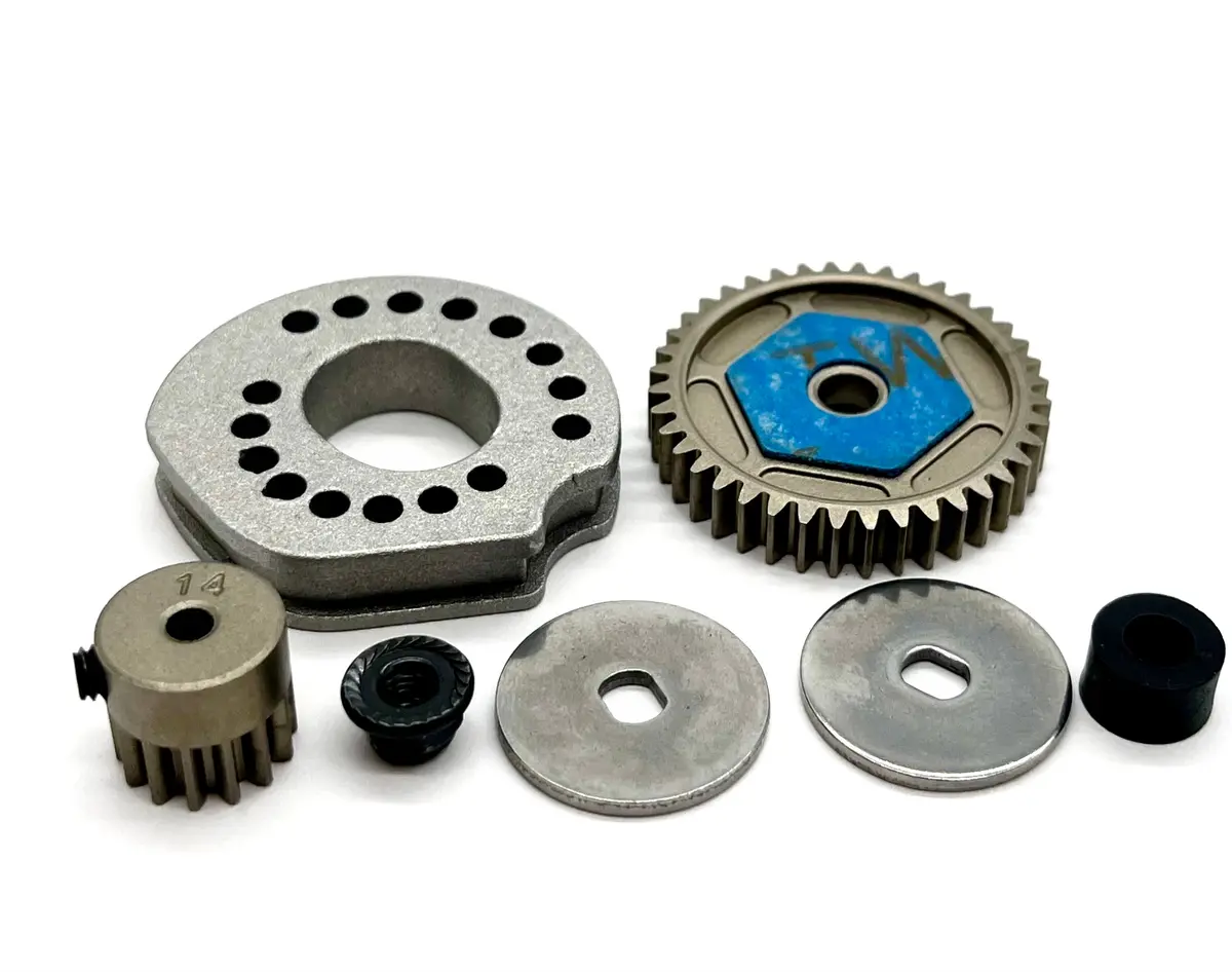 Axial Scx-10 Iii Cj-7 Spur, Plate And Pinion (Axi232030;Axi232034;Axic0725) Axi03008 2