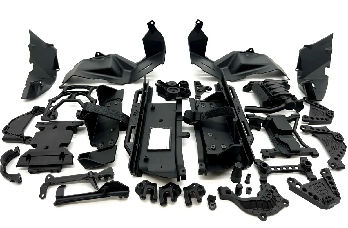 Axial Scx-10 Iii Cj-7 Plastic Parts, Sliders, Mounts, Braces Axi03008 1