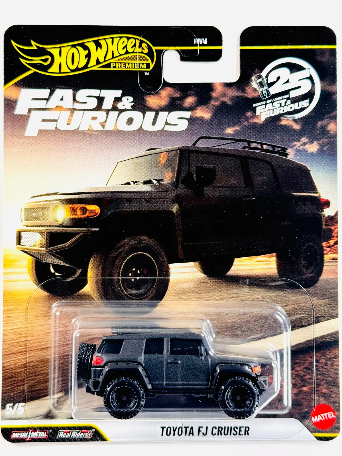 Hot Wheels 2026 Fast & Furious 25Th Anniversary Case N Toyota Fj Cruiser 1