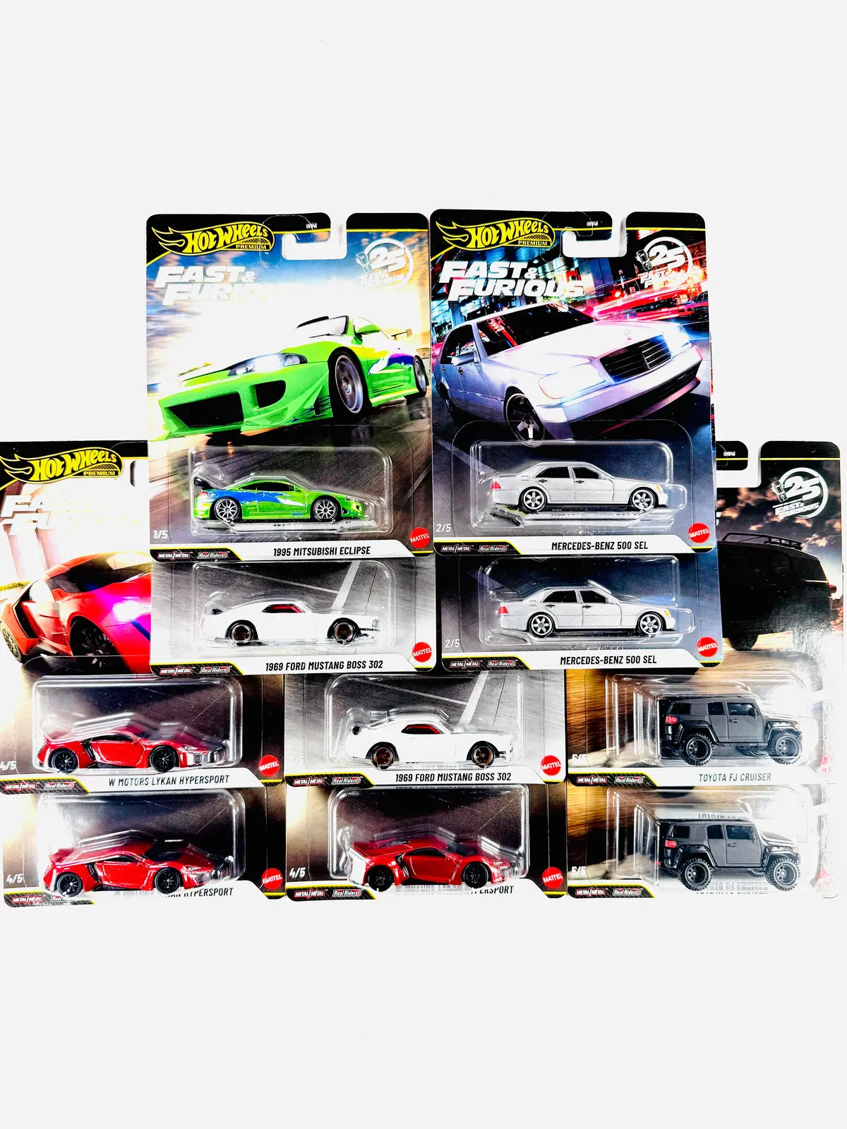 Hot Wheels 2026 Fast & Furious 25Th Anniversary Factory Sealed Case N (10 Cars) 1