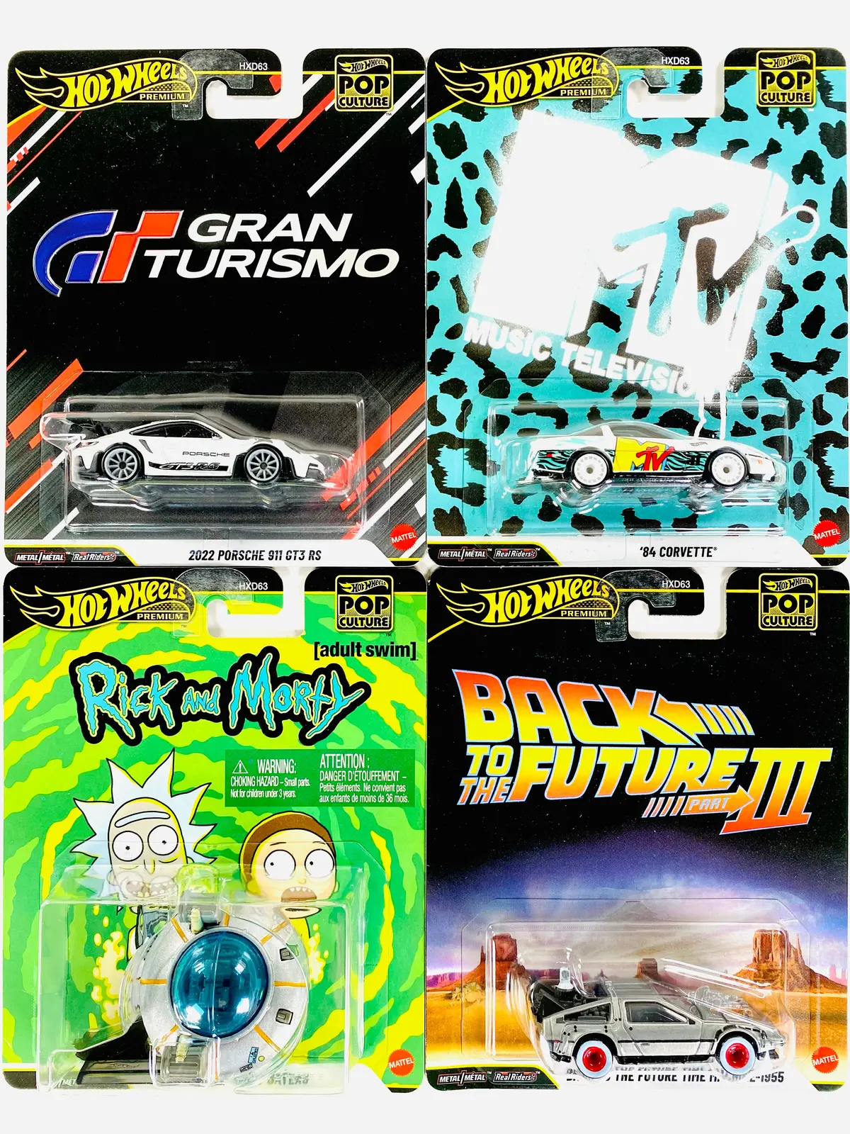 Hot Wheels 2026 Pop Culture Case P (Set Of 4 Cars) 1