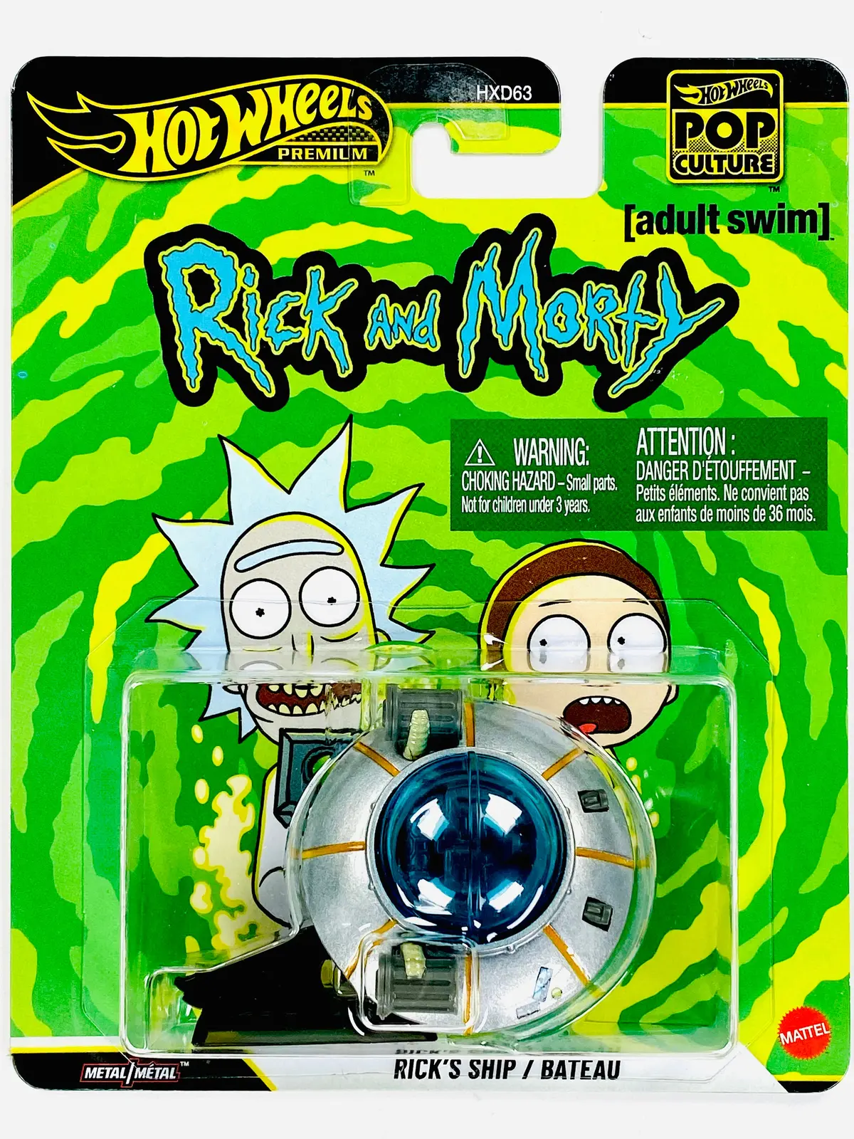 Hot Wheels 2026 Pop Culture Case P Rick And Morty Rick’S Ship 1