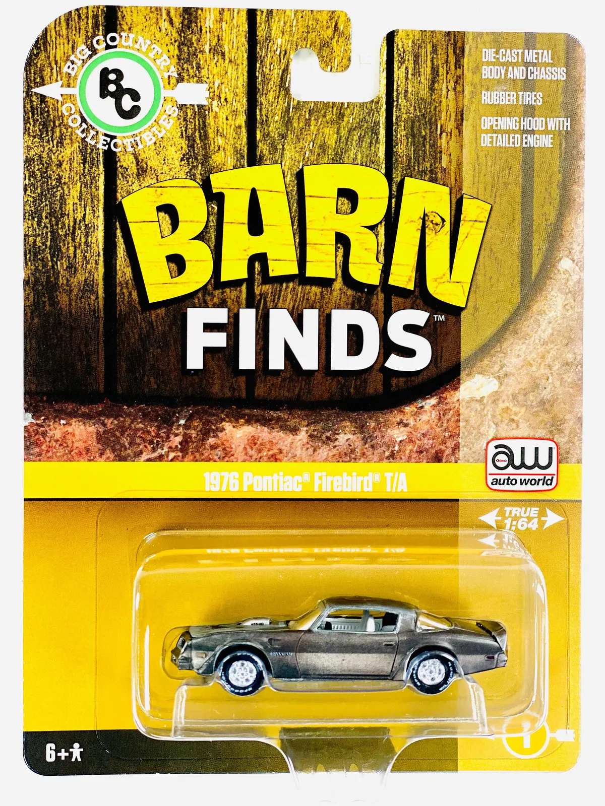 Auto World Big Country Collectibles Barn Finds 1976 Pontiac Firebird T/A 1