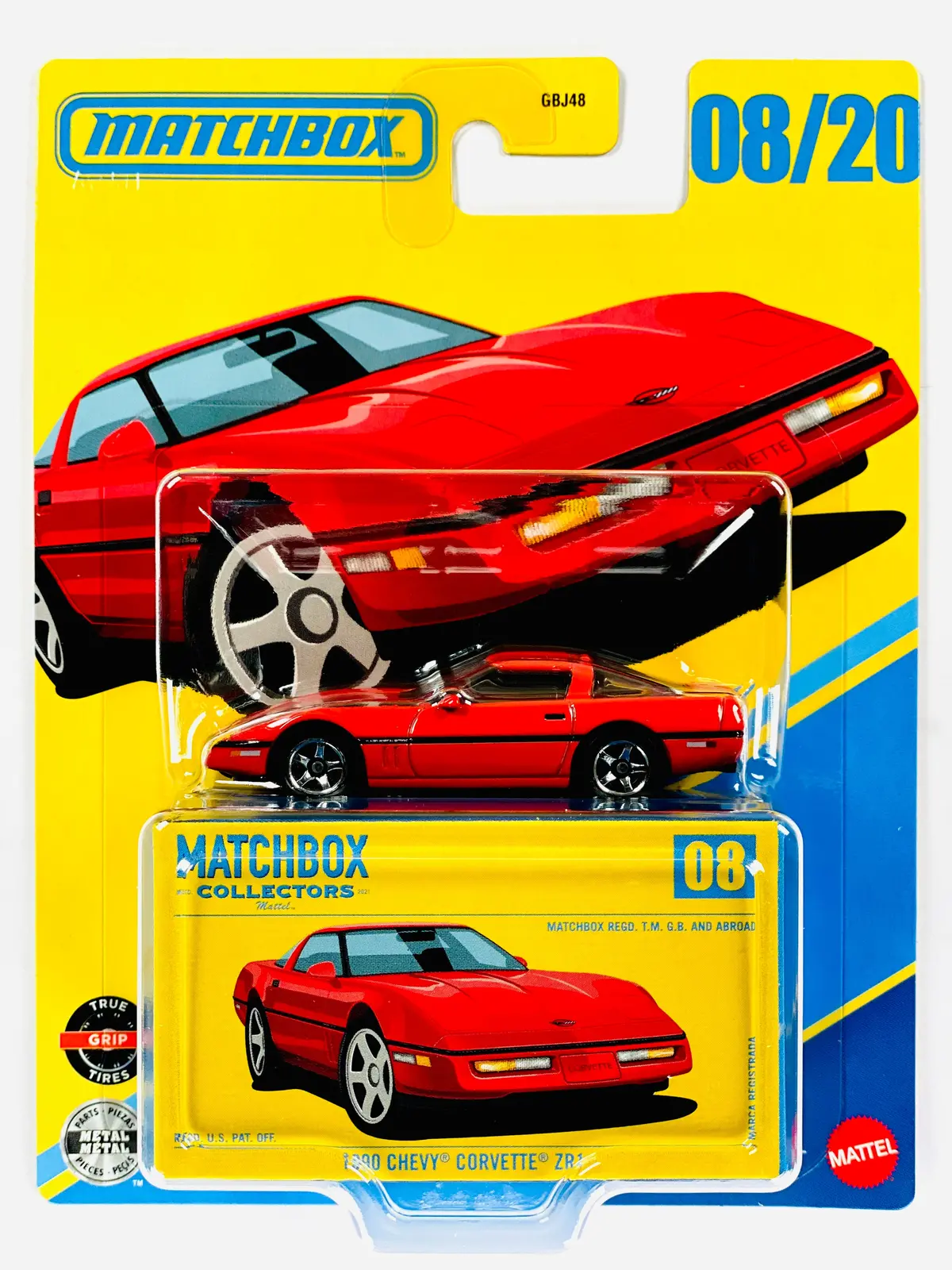 Matchbox 2026 Collectors Series Case F 1990 Chevy Corvette Zr1 1