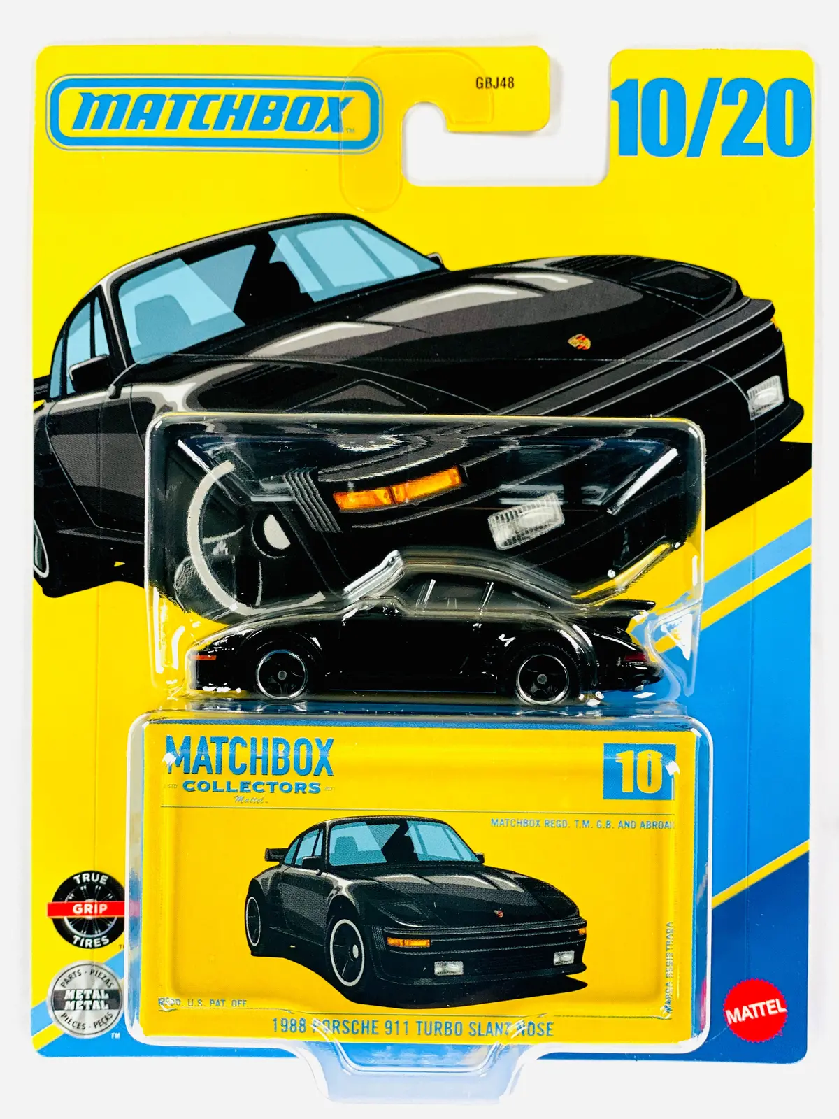 Matchbox 2026 Collectors Series Case F 1988 Porsche 911 Turbo Slant Nose 1