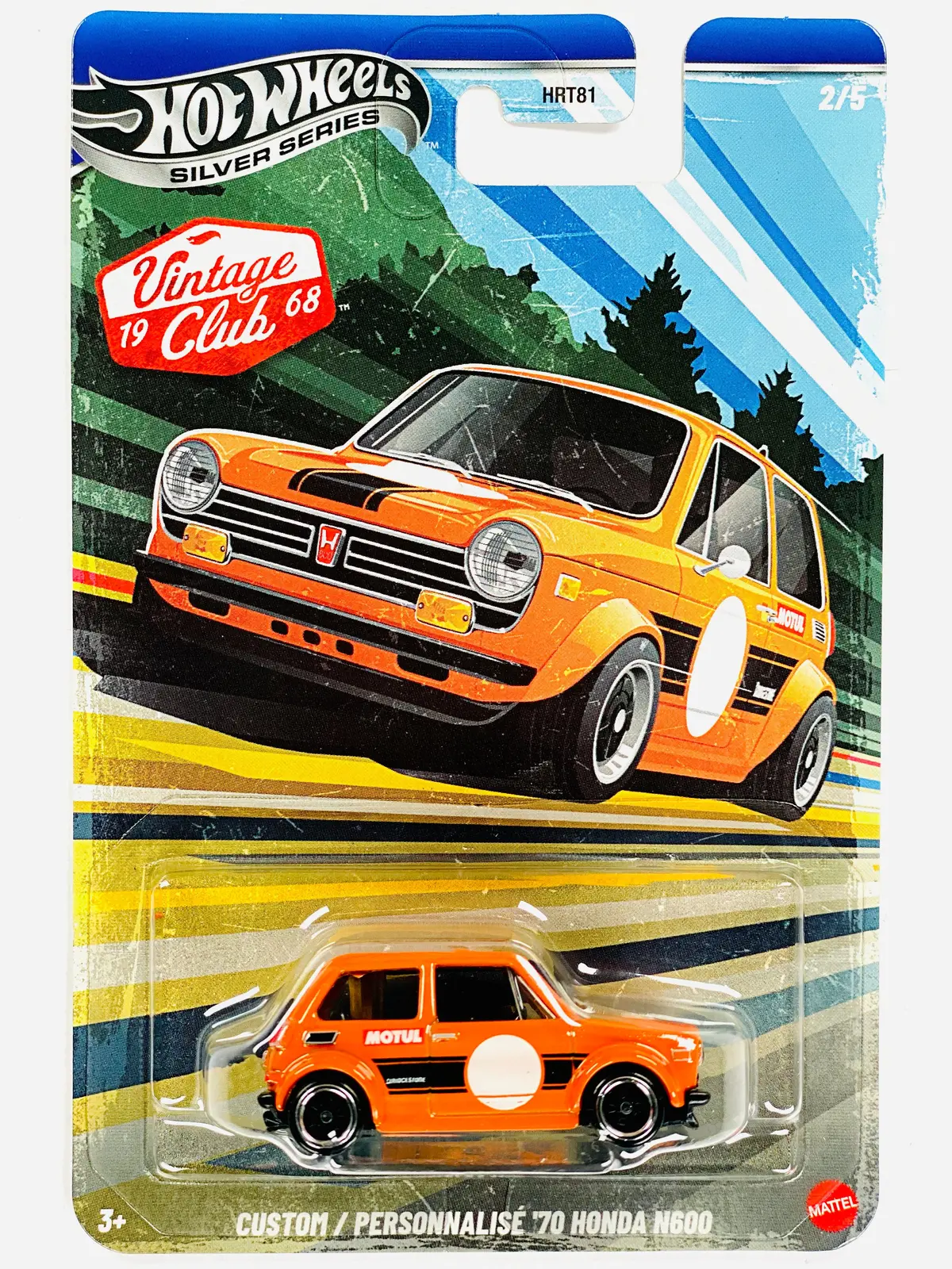 Hot Wheels 2026 Vintage Racing Club Grand Prix Custom '70 Honda N600 1