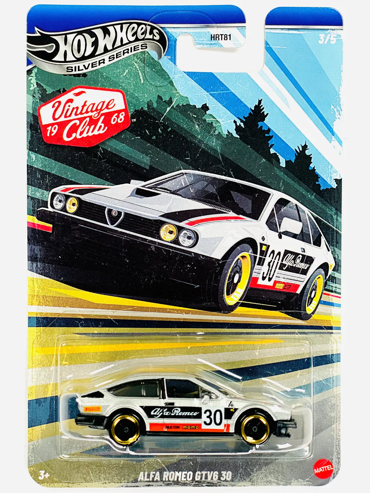 Hot Wheels 2026 Vintage Racing Club Grand Prix Alfa Romeo Gtv6 30 1