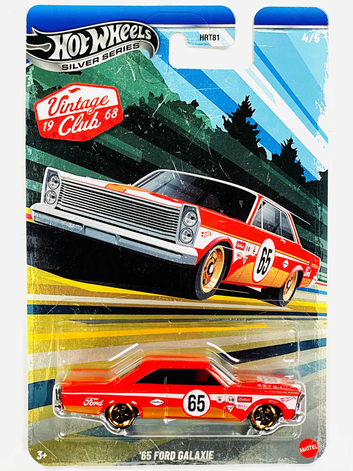 Hot Wheels 2026 Vintage Racing Club Grand Prix '65 Ford Galaxie 1