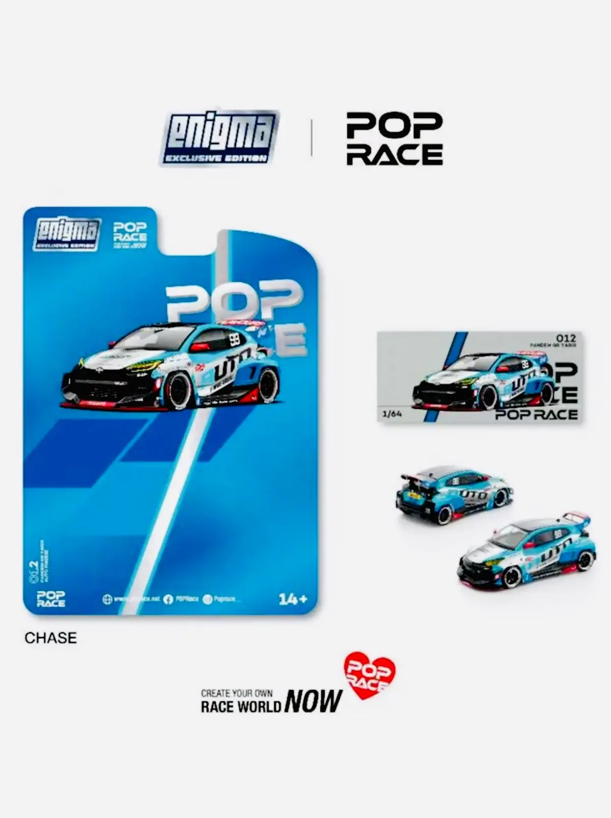 Pop Race Enigma Exclusive Pandem Toyota Gr Yaris Auto Finesse #012 Chase 1
