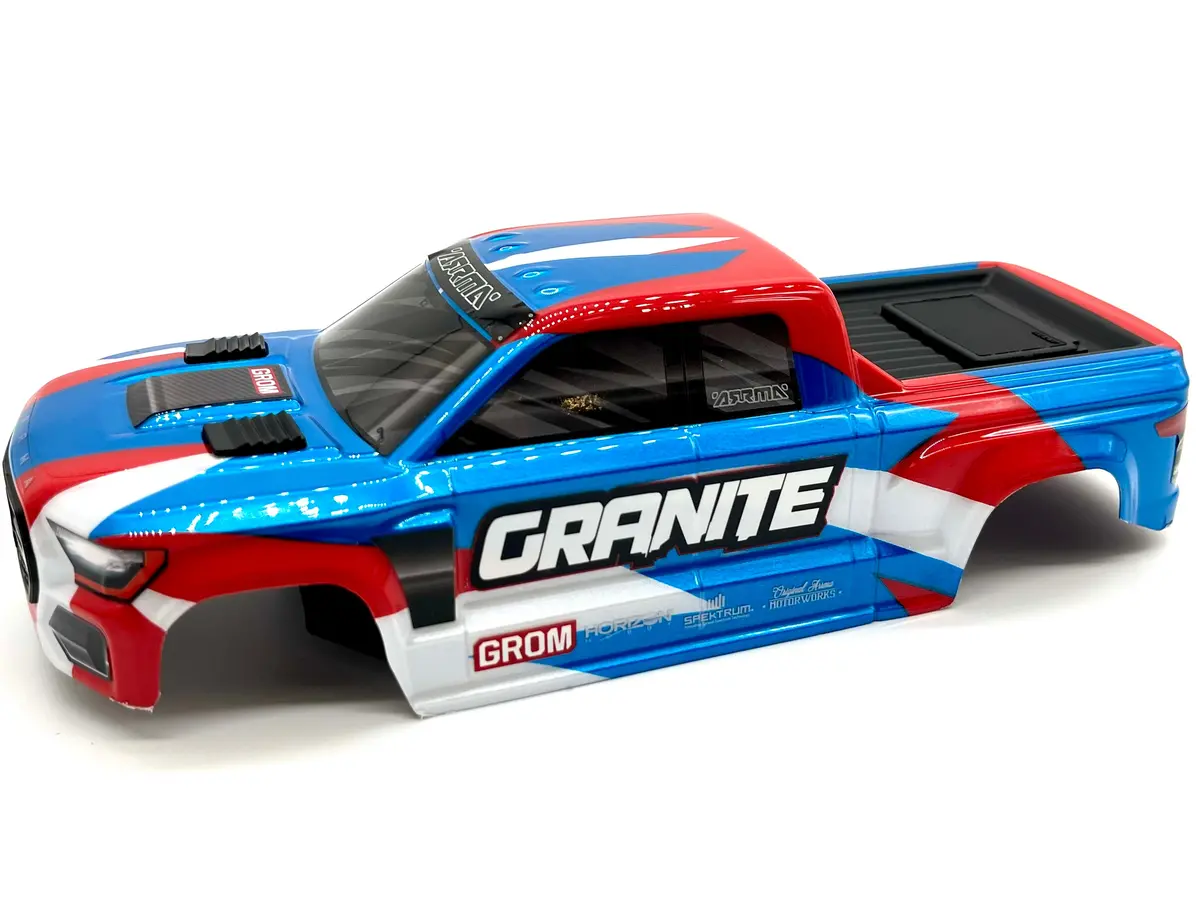 Arrma Granite Grom Mega 4X4 - Body Shell (Blue Red Cover Ara2102 1