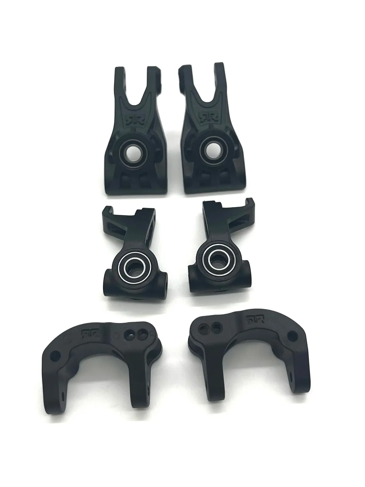 Arrma Fury 2Wd - Hub Carriers & Bearings (Front Rear, Steering Block Vorteks Ara3221 1