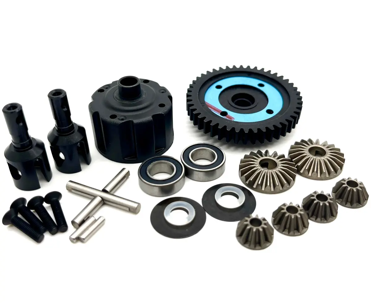 Tekno Eb48 2.2 Center Differential (Bag A) W/44T Composite Spur (Tkr9237) Tkr9005 1