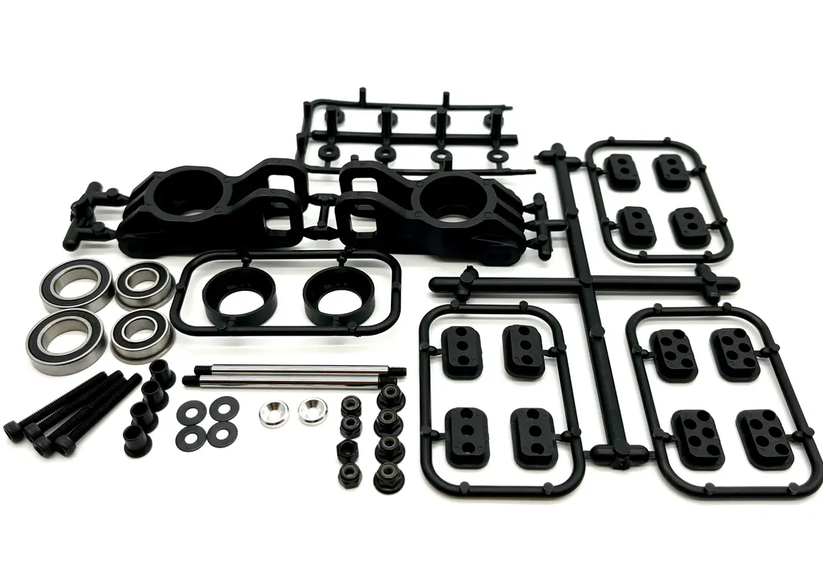 Tekno Eb48 2.2 Rear Hub Assy (Bag F) (Hubs, Bearings, Hinge Pins Tkr9005 1