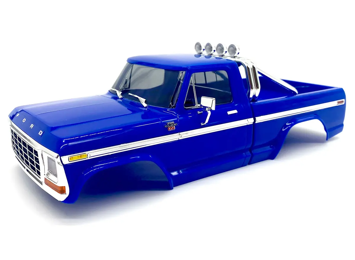 Trx-4M F-150 - Body Cover, Blue (Factory Painted, Complete Traxxas 97044-1 1