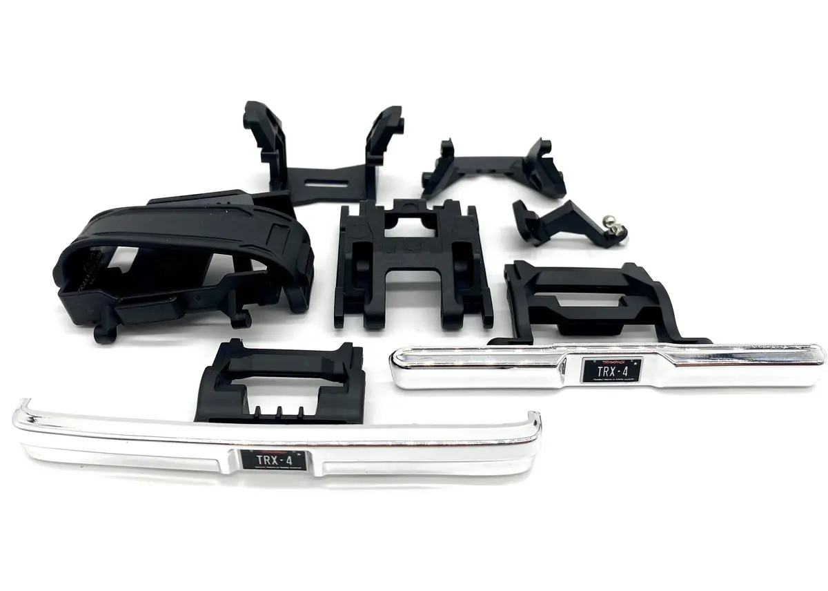Trx-4M F-150 - Skid Plates, Bumpers, Shock Mounts, Battery Tray  Traxxas 97044-1 1