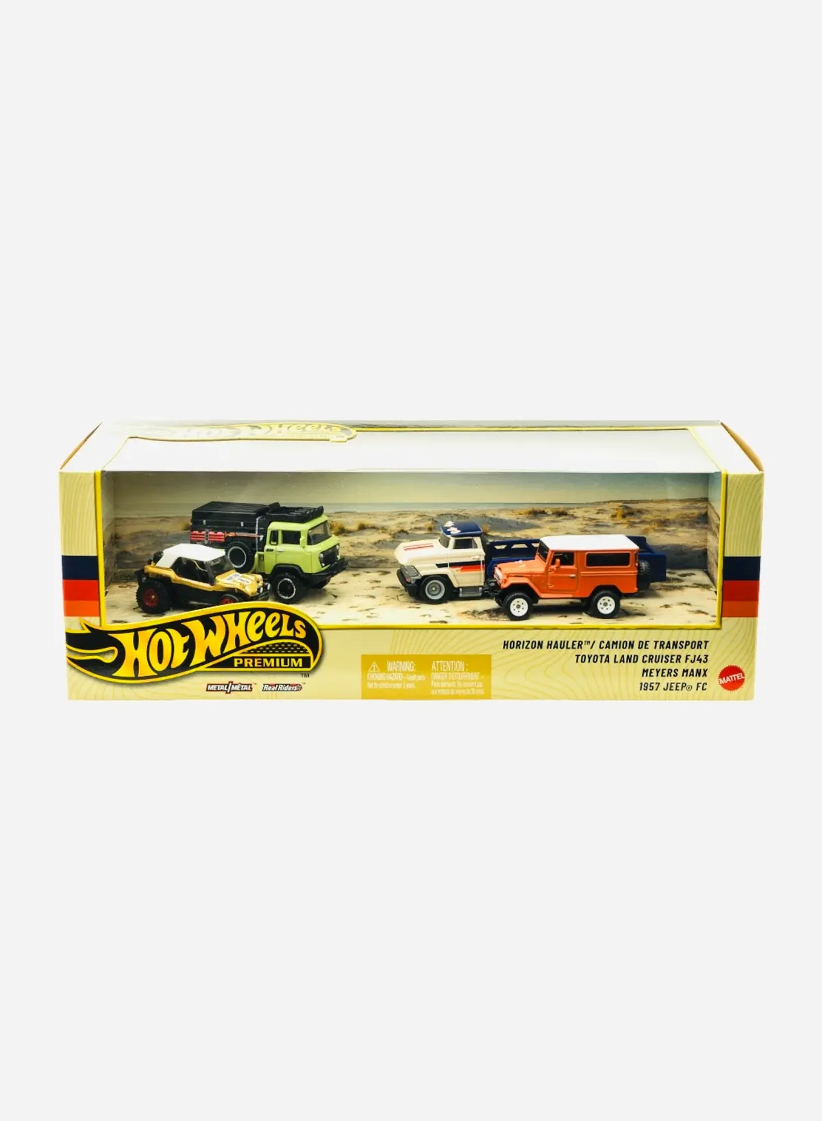 Hot Wheels 2026 Wal-Mart Exclusive Car Culture Premium Horizon Hauler Box Set Diorama - Damaged Box 1
