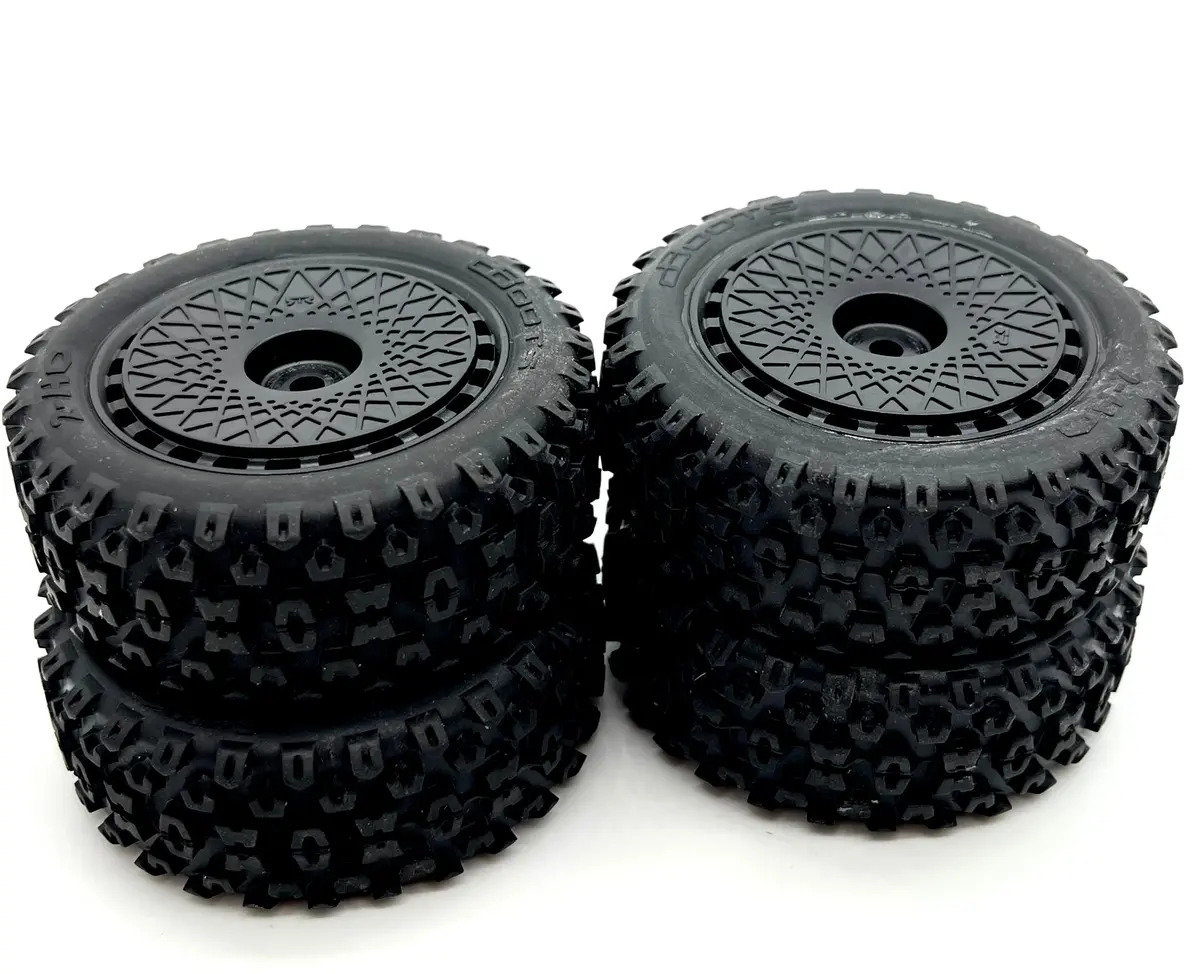 Arrma Typhon Grom Blx - Wheels & Tires (Set Of 4) 2-Ho Dboots Ara2306 1