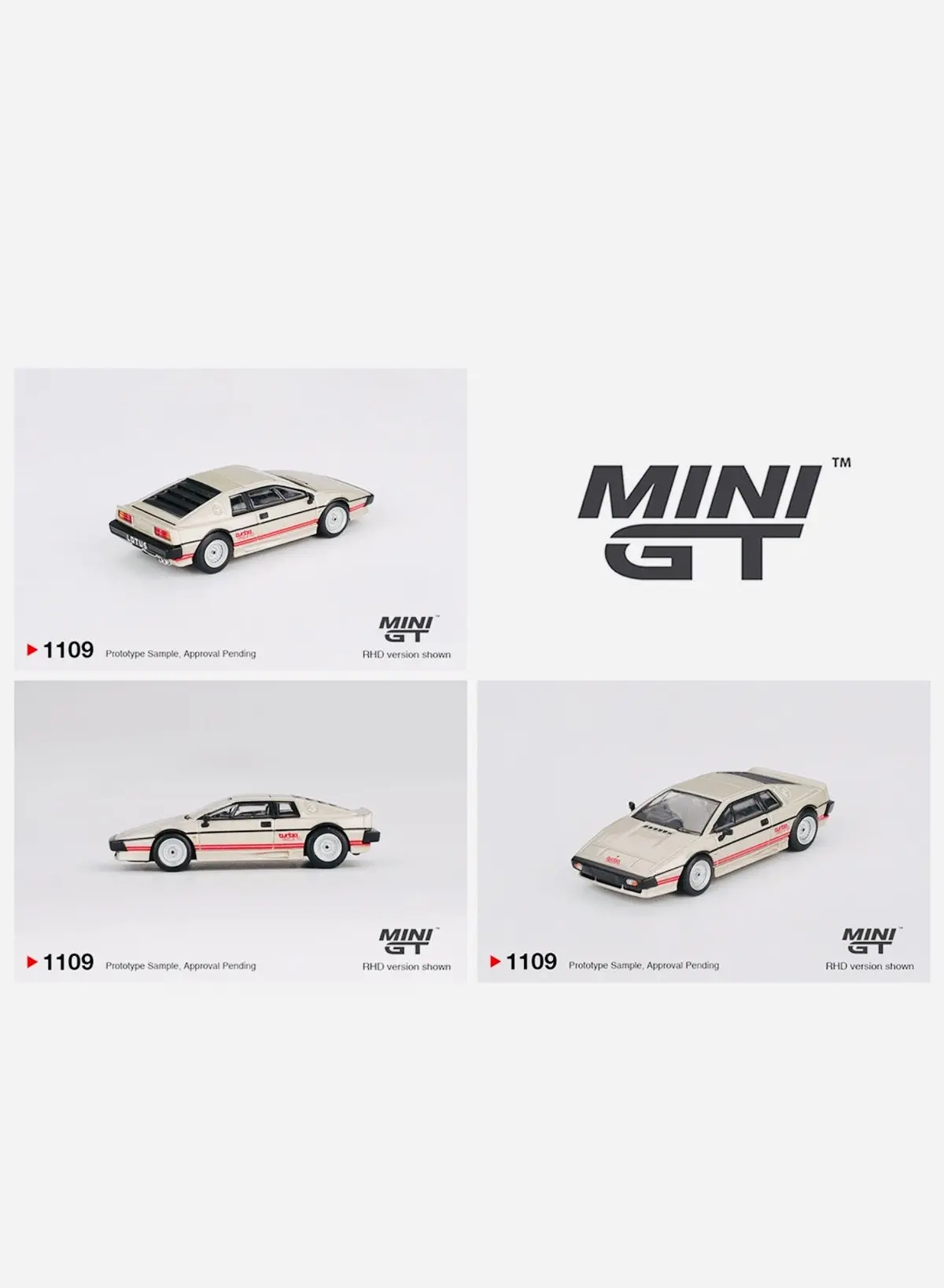 Mini Gt Mijo Exclusive Lotus Esprit Turbo Metallic Silver #1109 1