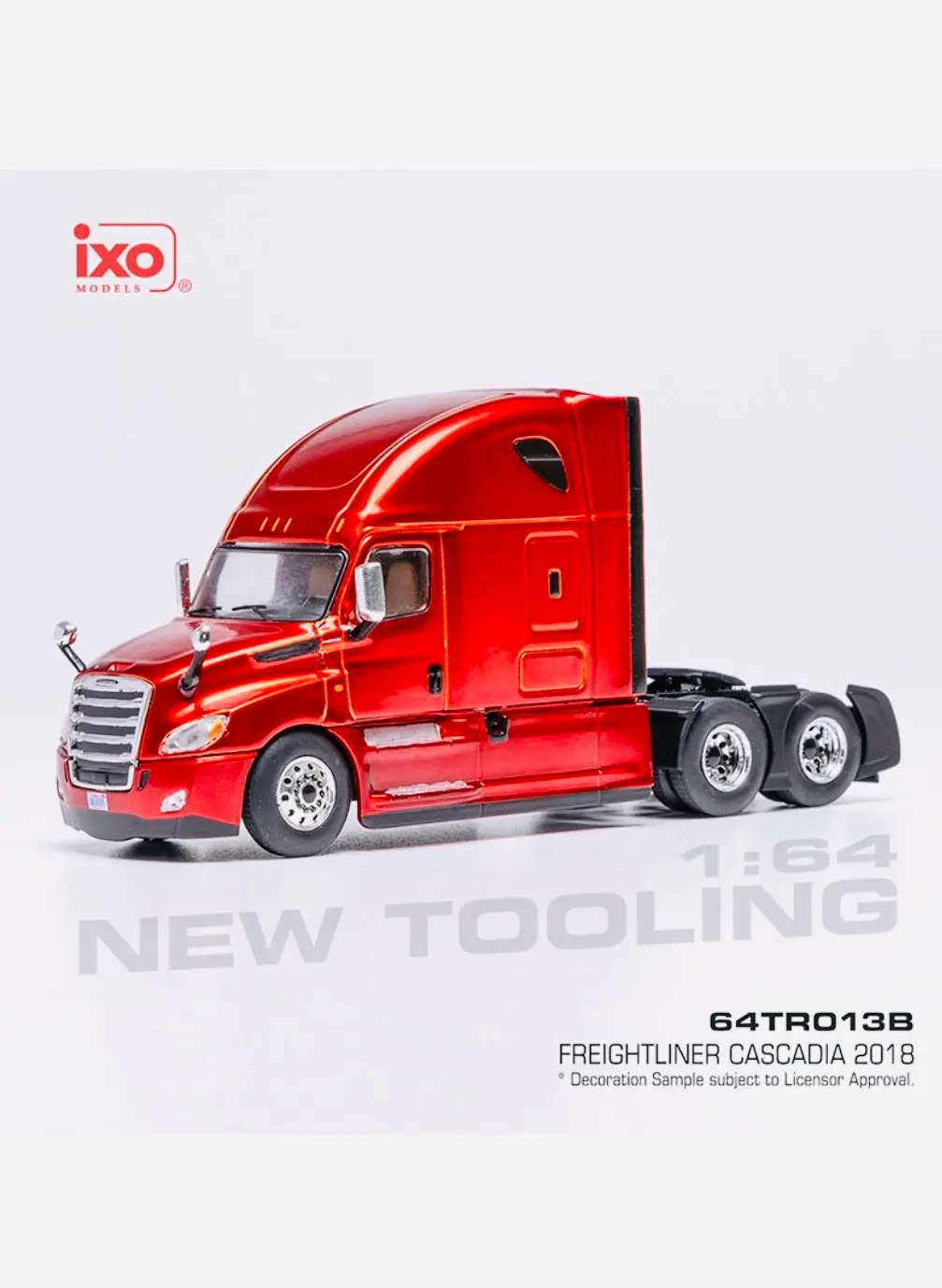 Ixo Models Freightliner Cascadia 2018 M Red 1