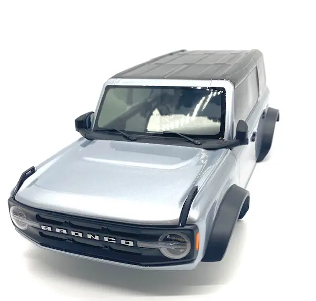 Trx-4 S&T Bronco - Body Cover, Silver (Factory Painted, Complete 92076-4 1