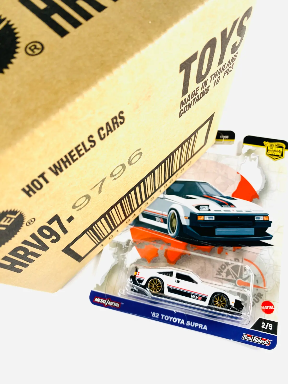 Hot Wheels 2024 Car Culture '82 Toyota Supra Factory Sealed Solid Pack (10 Cars) 1