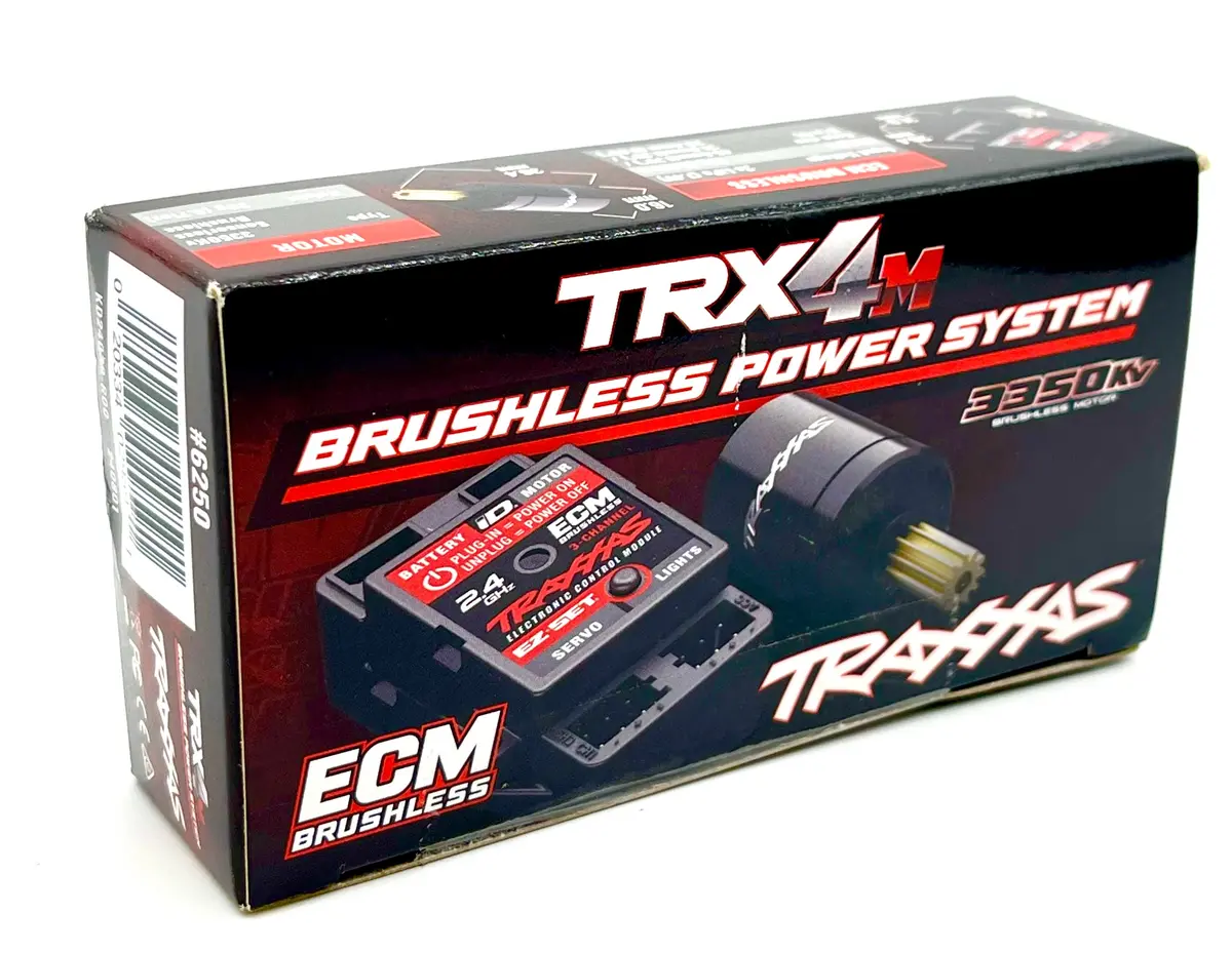 Fits Trx-4M - Brushless Power System Tra6250 Ecm & Motor, Waterproof 97074-1 1