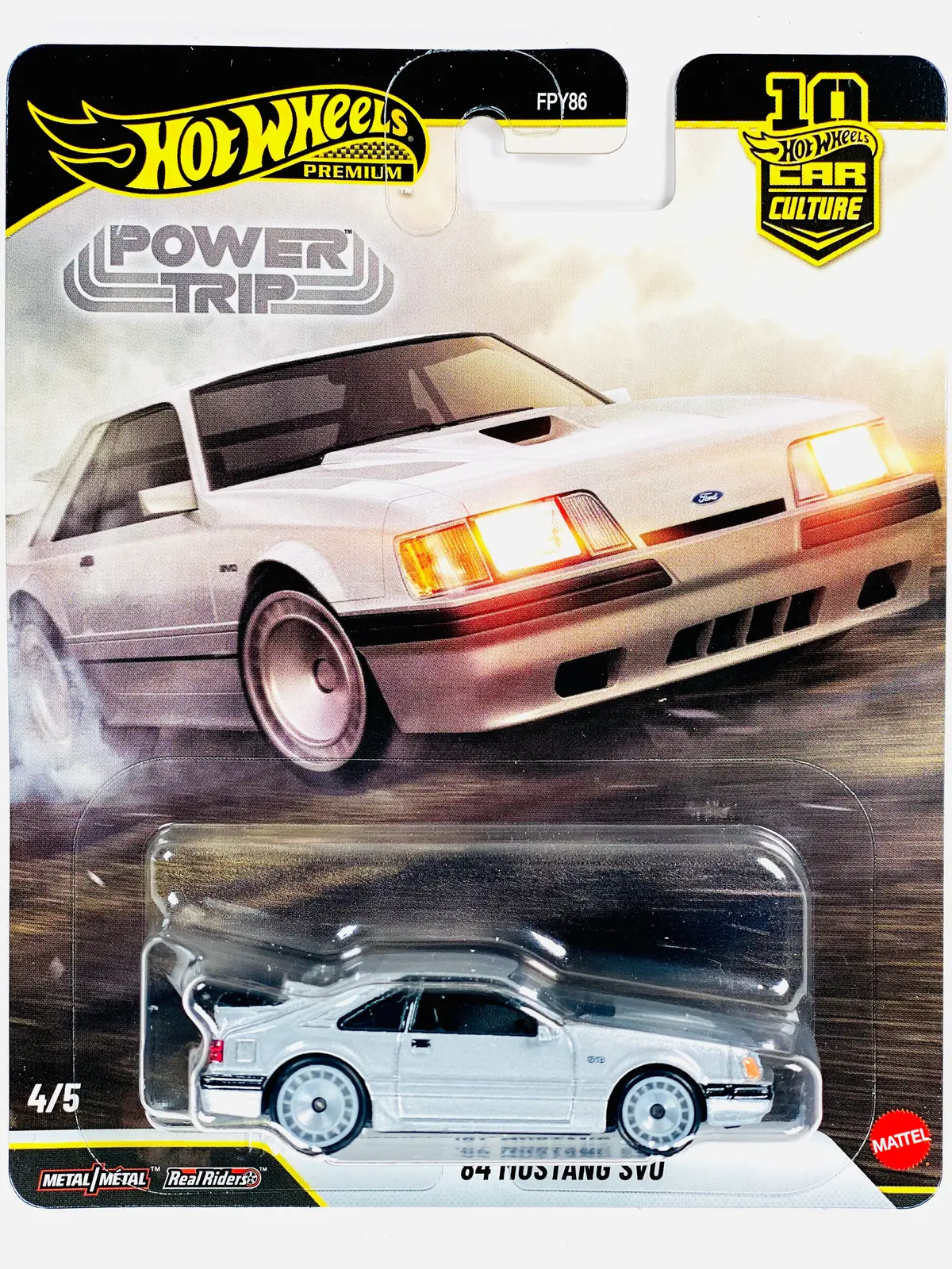 Hot Wheels 2026 Car Culture Power Trip '84 Mustang Svo 1