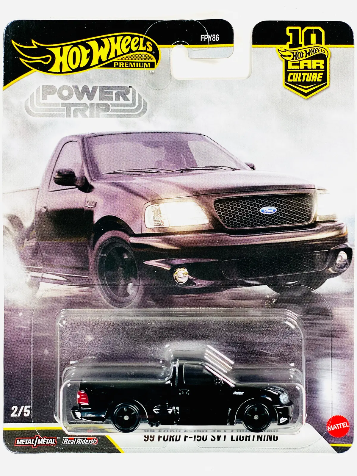 Hot Wheels 2026 Car Culture Power Trip '99 Ford F-150 Svt Lightning Truck 1