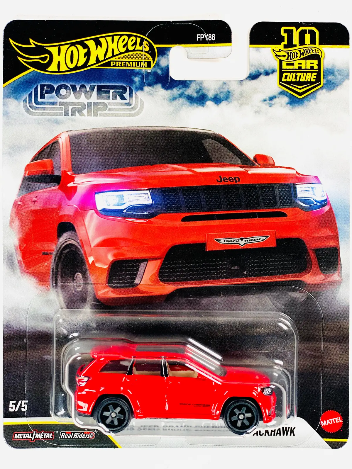 Hot Wheels 2026 Car Culture Power Trip 2019 Jeep Grand Cherokee Trackhawk 1
