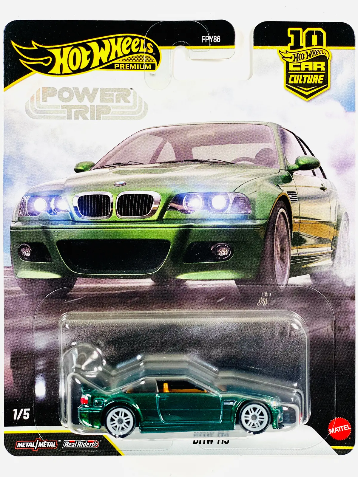 Hot Wheels 2026 Car Culture Power Trip Bmw M3 1