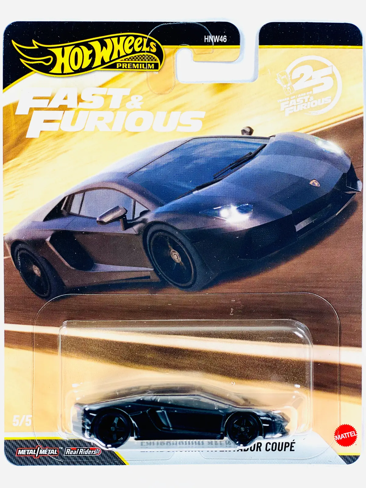 Hot Wheels 2026 Fast & Furious 25Th Anniversary Case P Lamborghini Aventador Coupé 1