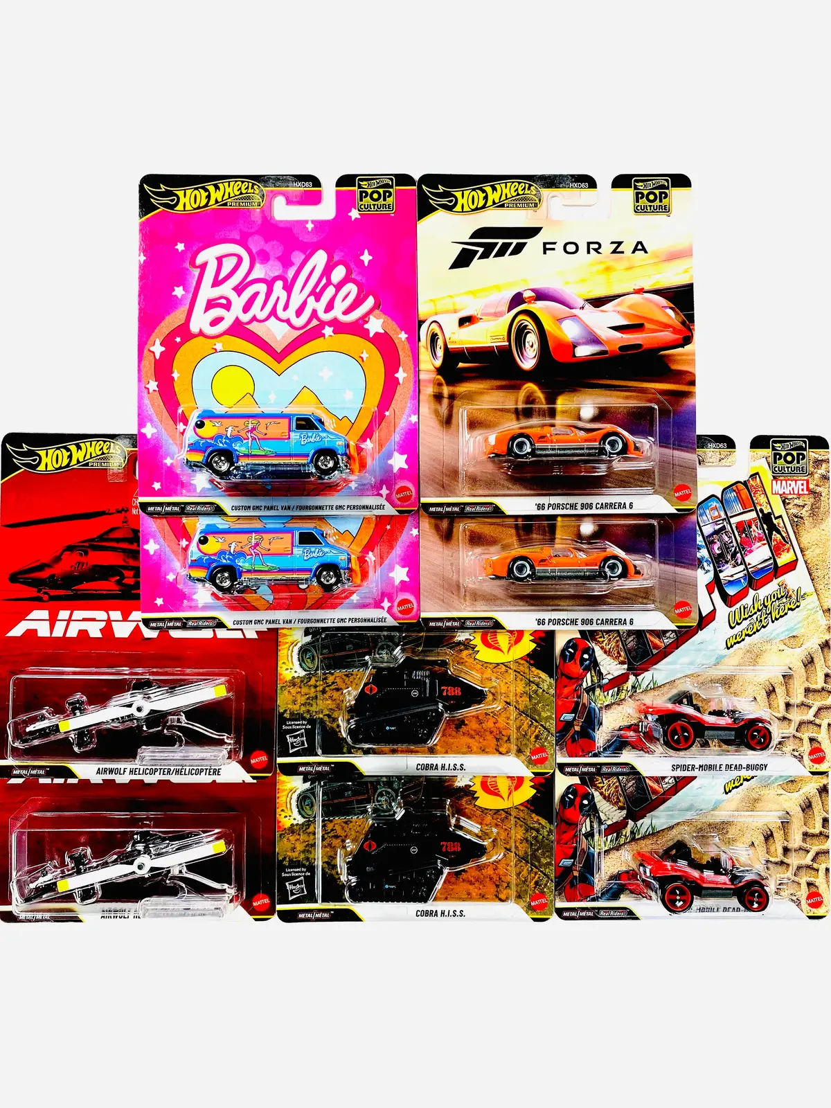 Hot Wheels 2026 Pop Culture Factory Sealed Case Q (10 Cars) - Damaged Box 1