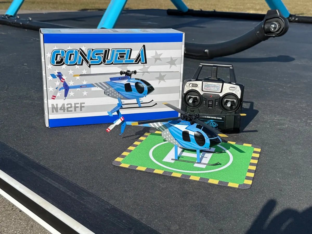 Custom Consuela Rc Helicopter 1