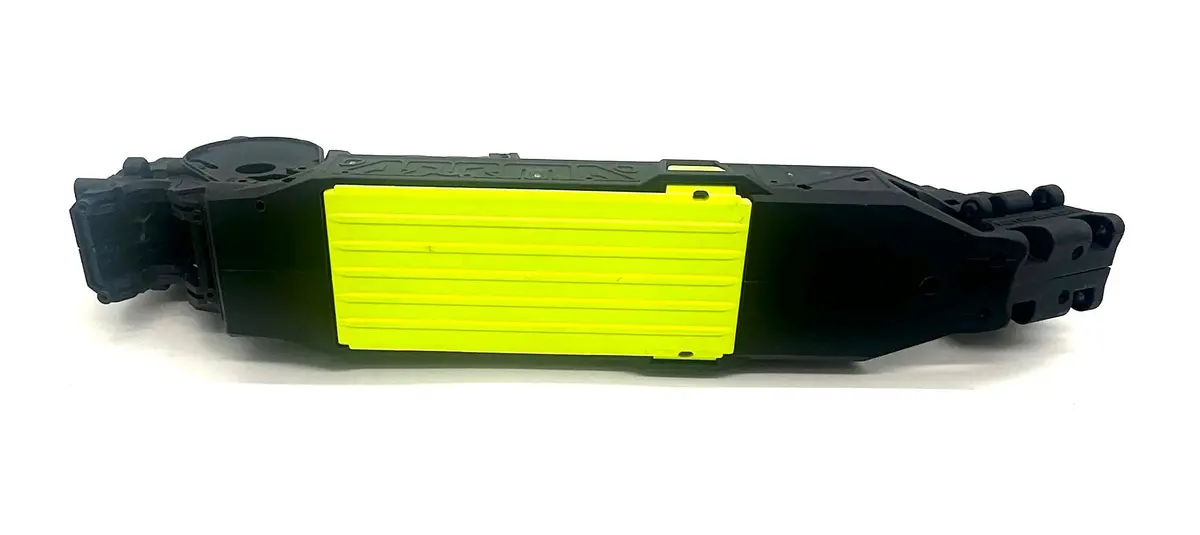Arrma Fury 223S 2Wd - Chassis (Fluoro Yellow Lwb Right Left Halves Mega Ara3521t2 2