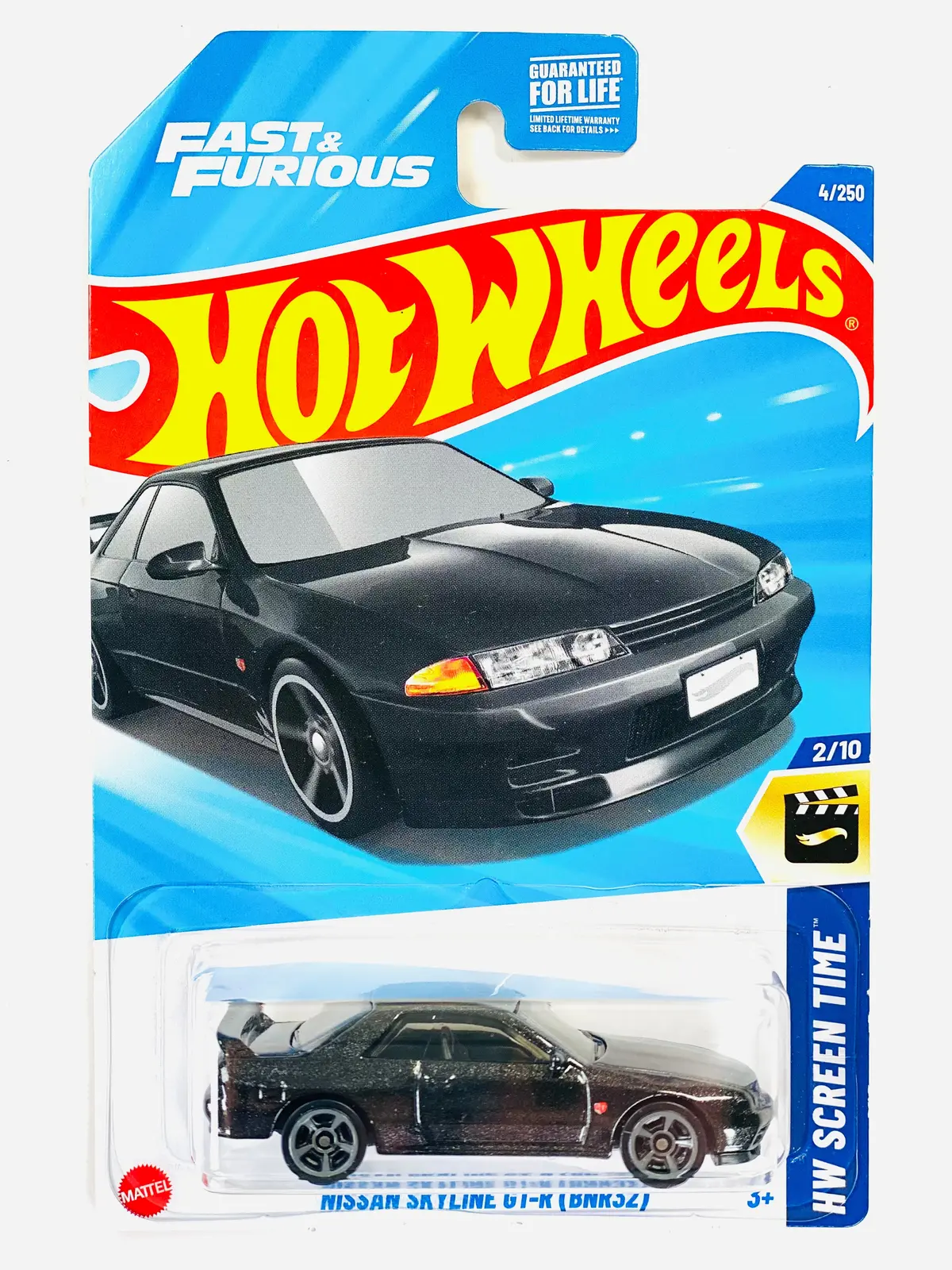 Hot Wheels 2025 Hw Screen Time Fast & Furious Nissan Skyline Gtr (Bnr32) - Damaged Card 1