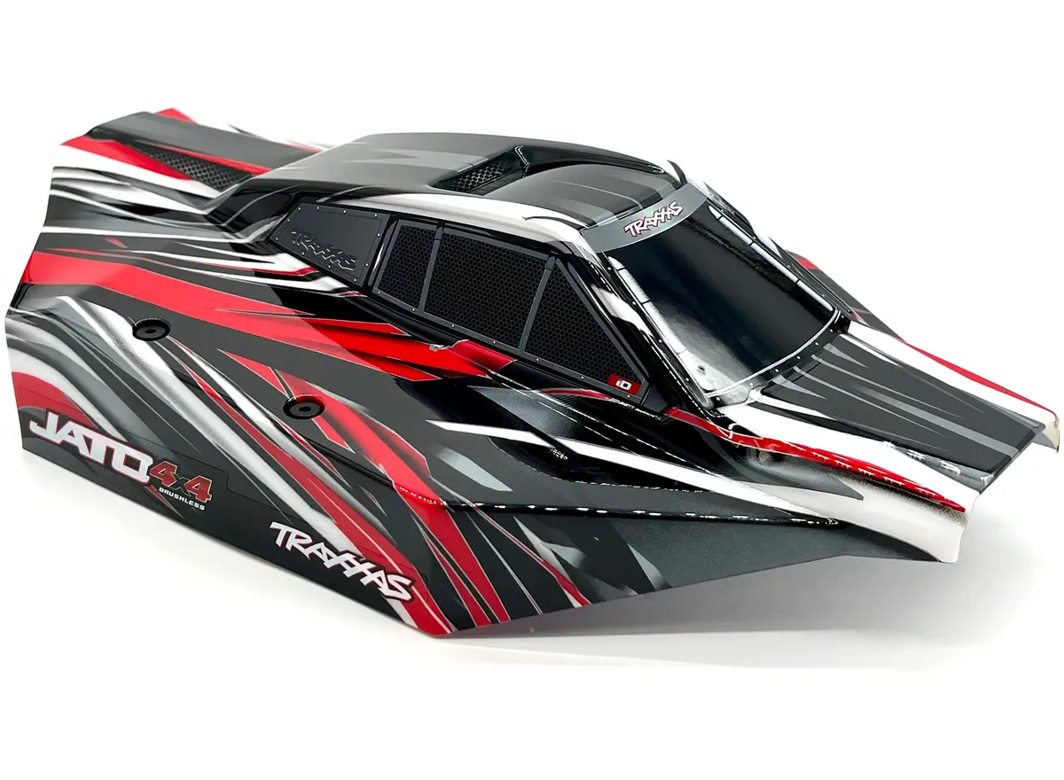 Jato 4X4 Bl-2S Body Shell (Red) W/Clipless Mounts Traxxas 90154-4 1