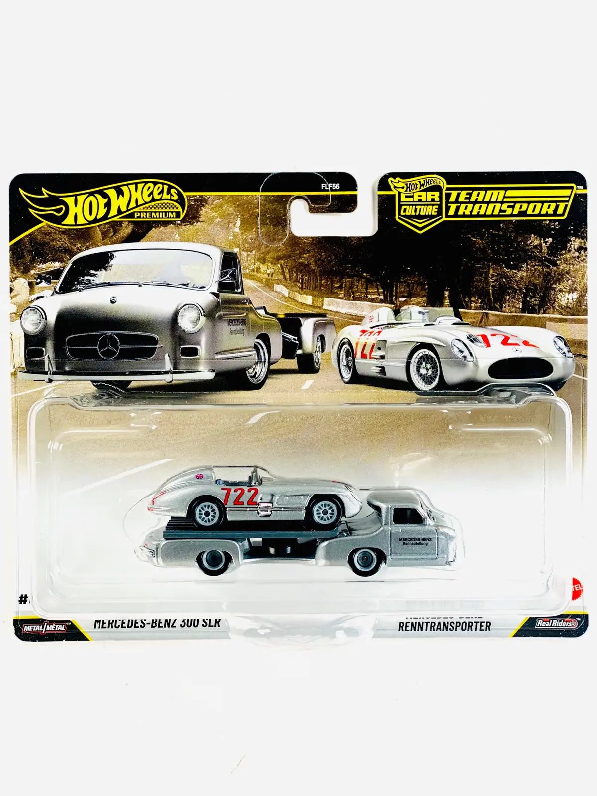 Hot Wheels 2026 Team Transport Case K Mercedes-Benz 300 Slr & Mercedes-Benz Renntransporter #89 1