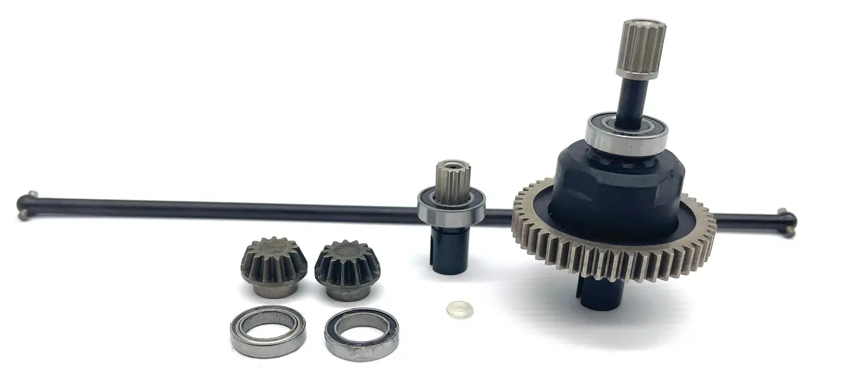 Kaiju Ext - Center Differential, Driveshaft & Bevels Redcat 1