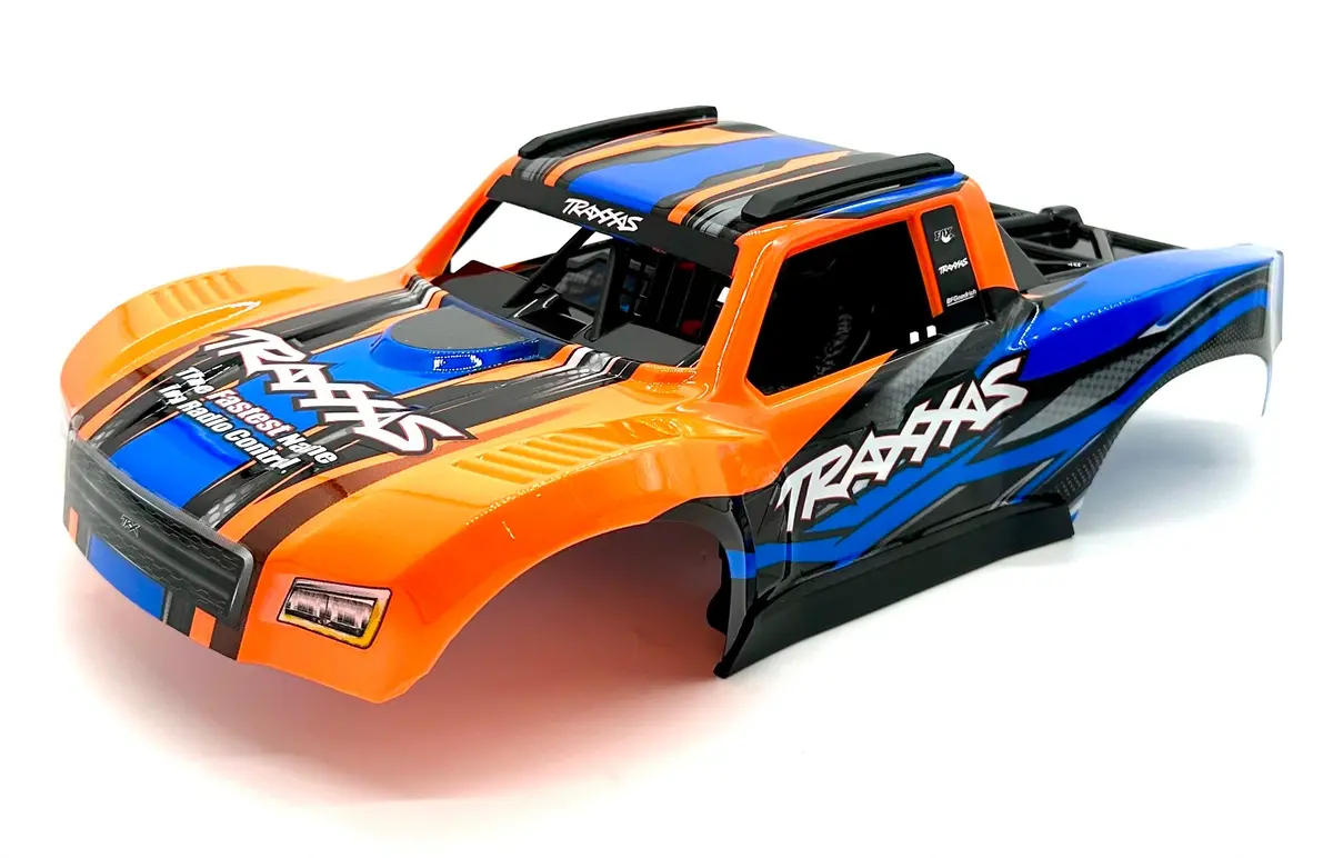 Mini Slash Body Cover Shell (Orange Painted Prographics, Clipless Traxxas 108164-1 1