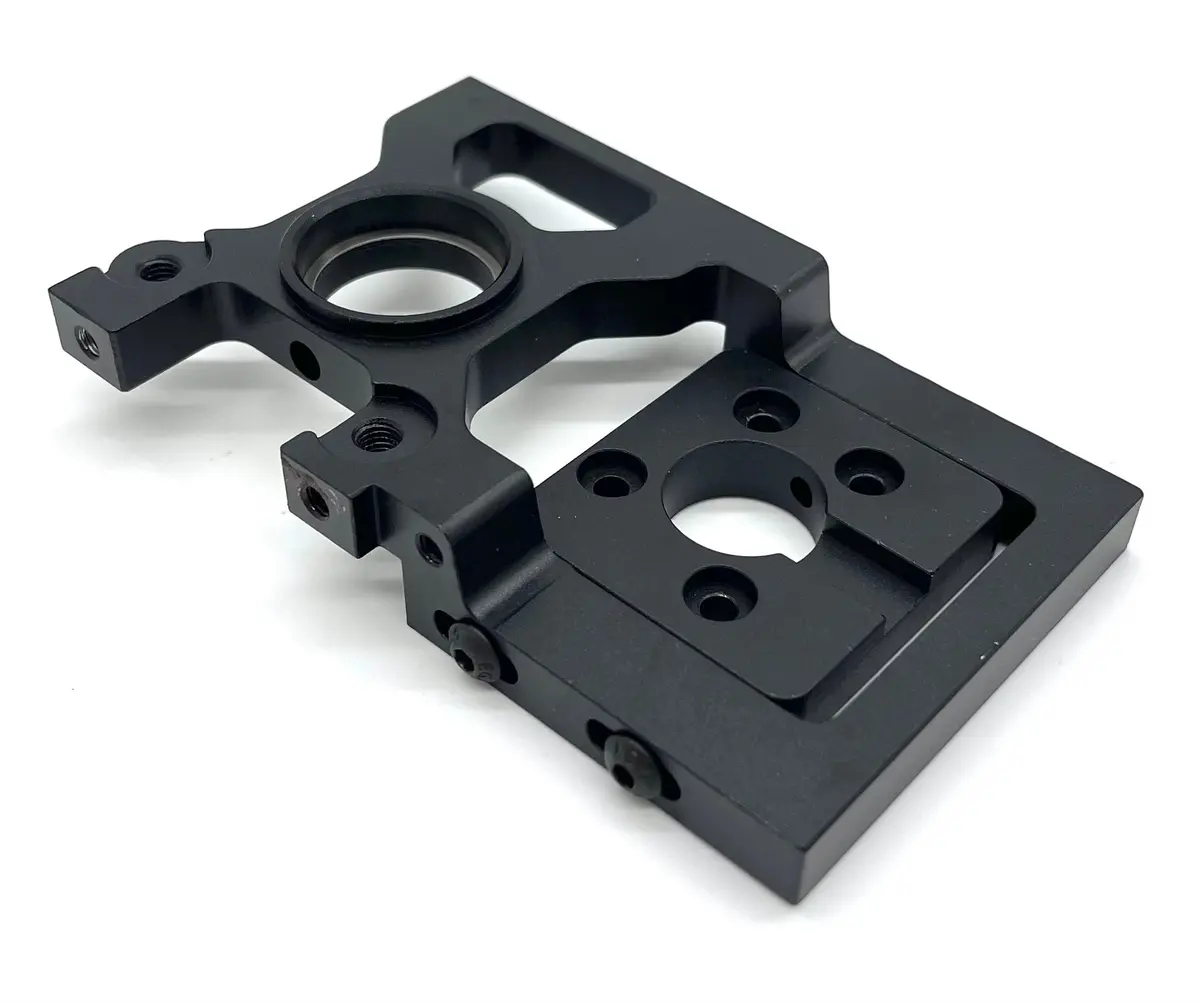 Losi Dbxl-E - Motor Mount W Adapter Black Annodized Alum Los05020v2 1