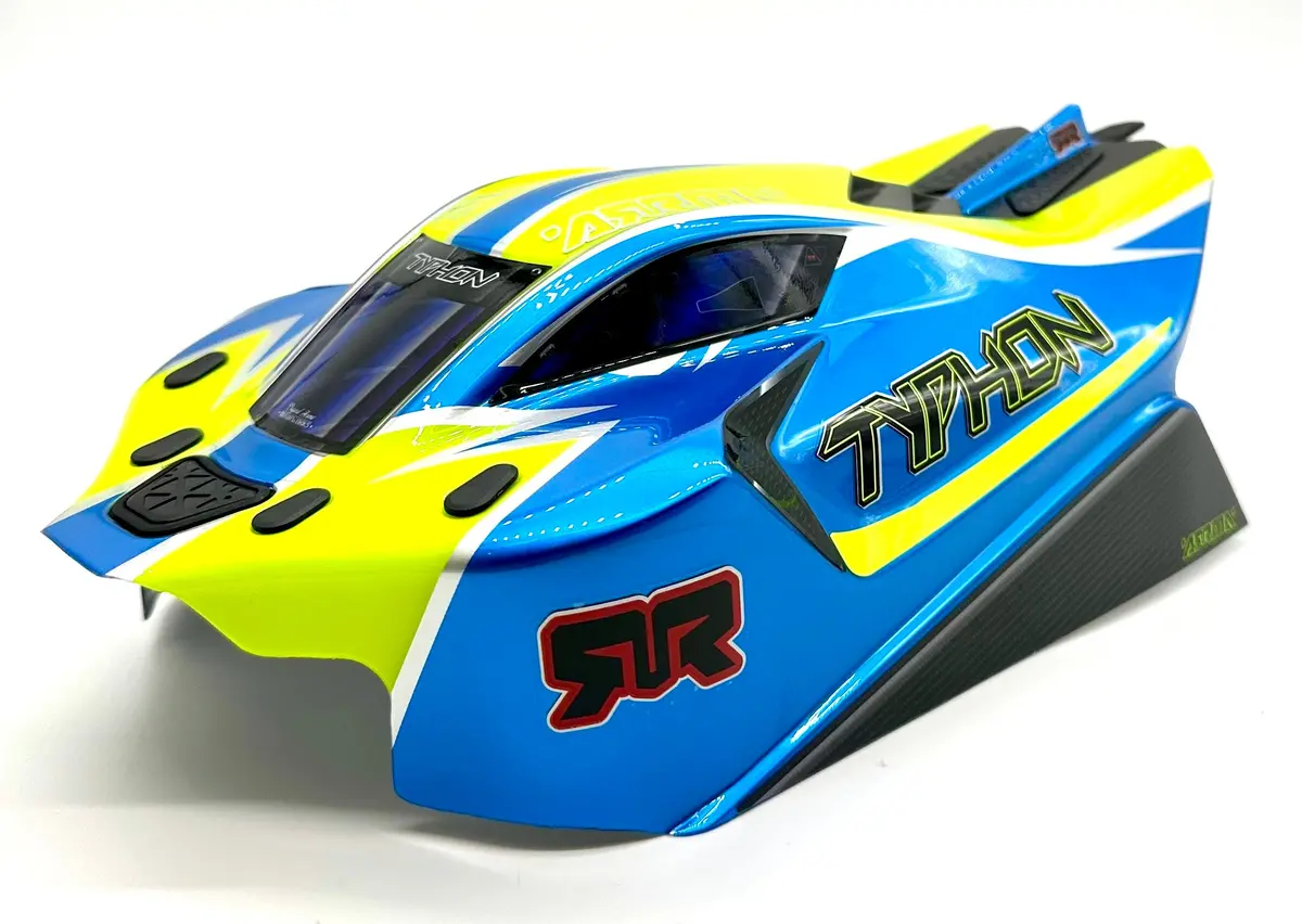Arrma Typhon 4X4 223S - Body Shell (Blue Painted Clipless Ara4306v4) 1
