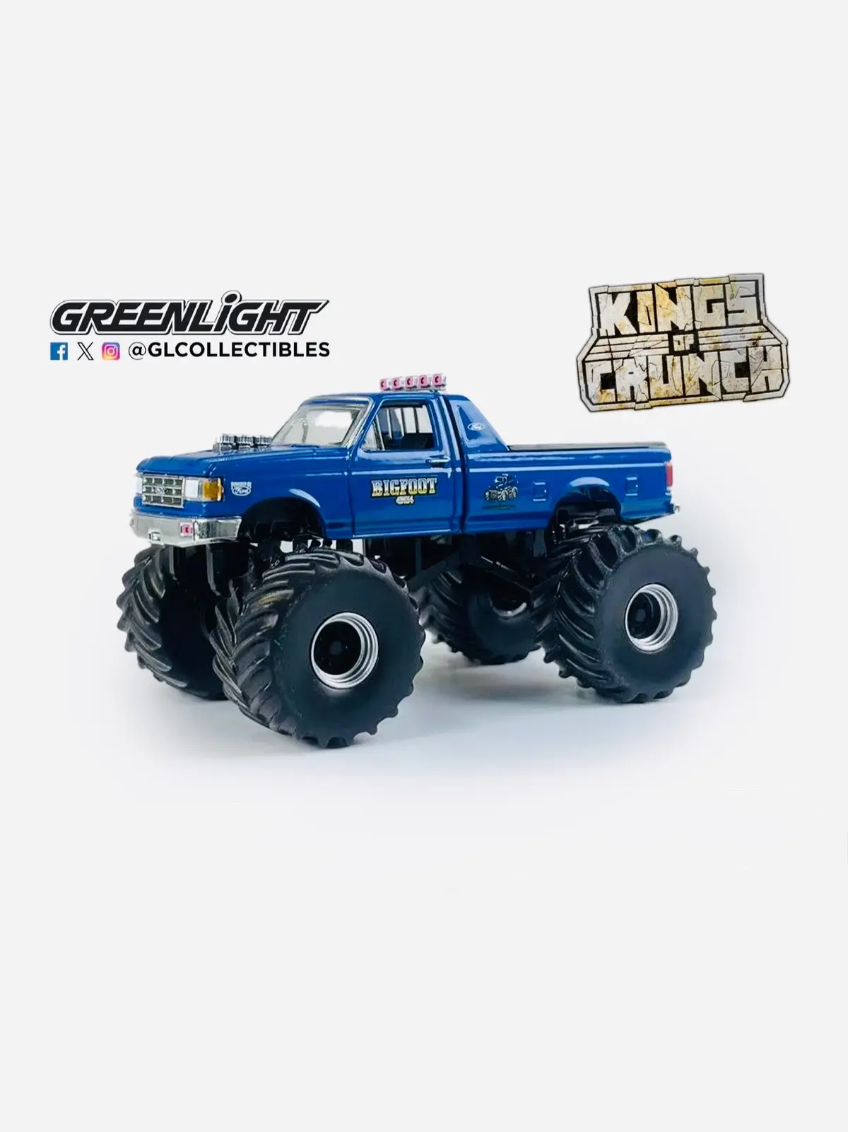 Greenlight Kings Of Crunch 1990 Ford F-350 Bigfoot 1